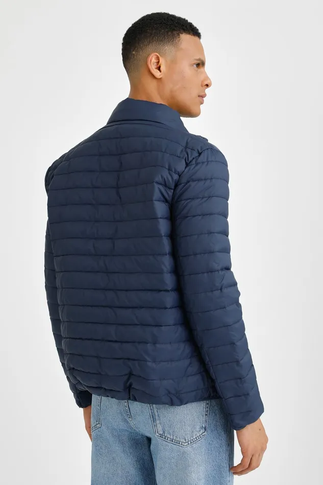Lumberjack JACKETS Men LIGHT PADDED JACKET NAVY BLUE Man Jacket Blue
