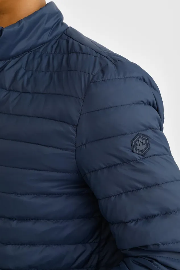 Lumberjack JACKETS Men LIGHT PADDED JACKET NAVY BLUE Man Jacket Blue