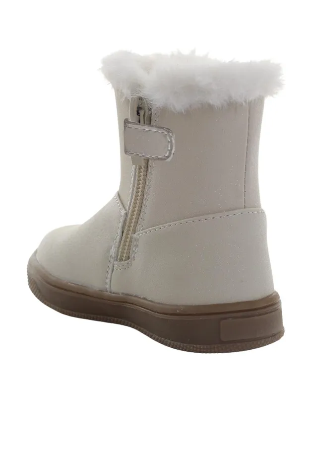 Lumberjack Shoes Girls MID BOOT WITH FUR BEIGE Girl 776 Beige