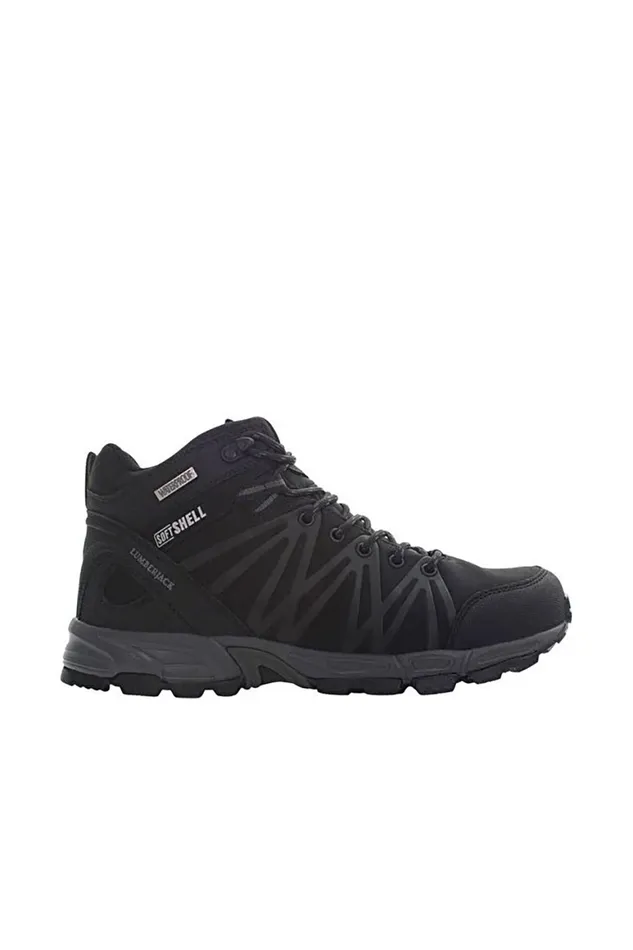 Lumberjack SNEAKERS Men HIKING BOOT WPF BLACK MULTI Man Comfort Shoes Black