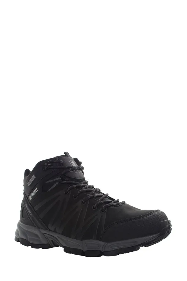 Lumberjack SNEAKERS Men HIKING BOOT WPF BLACK MULTI Man Comfort Shoes Black
