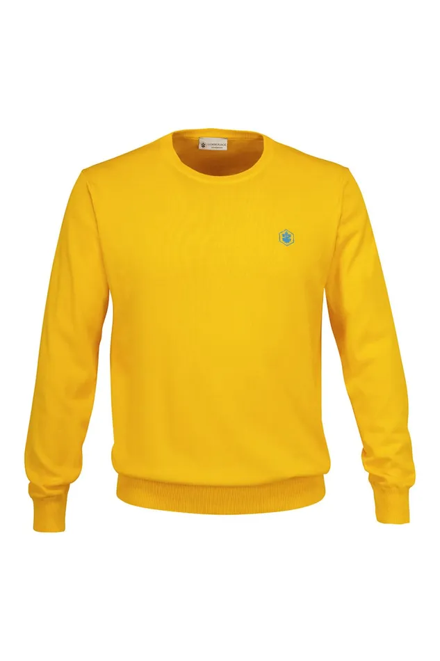 Lumberjack SWEATSHIRTS Men CM96341022538 E23 D YELLOW Man Sweatshirt Yellow