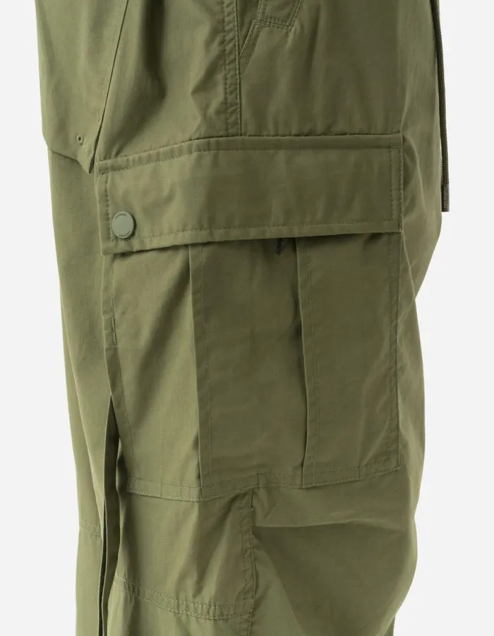 Maharishi Cargo Pants 5307 Asym Cargo Track Pants Olive OG107F 8211 Men