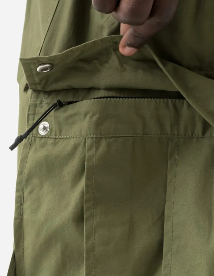 Maharishi Cargo Pants 5307 Asym Cargo Track Pants Olive OG107F 8211 Men