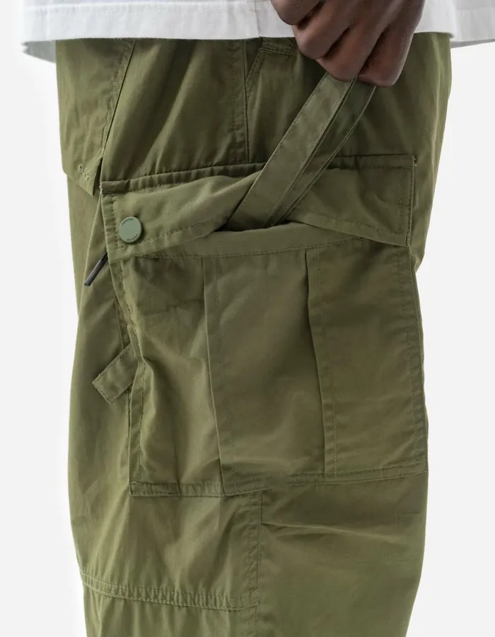 Maharishi Cargo Pants 5307 Asym Cargo Track Pants Olive OG107F 8211 Men