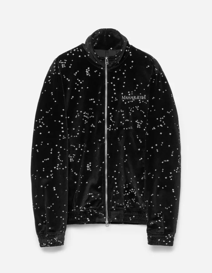 Maharishi Jackets 6033 Celeste Oversized Track Jacket Black 8211 Men