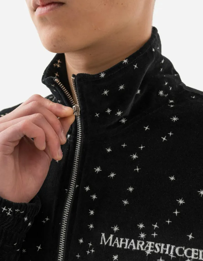 Maharishi Jackets 6033 Celeste Oversized Track Jacket Black 8211 Men