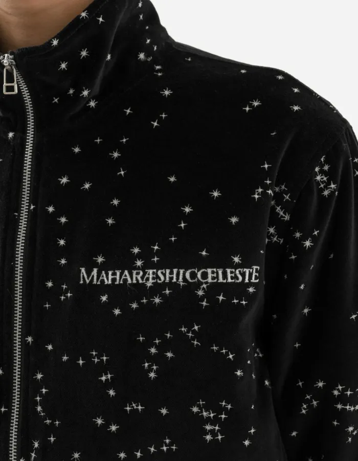 Maharishi Jackets 6033 Celeste Oversized Track Jacket Black 8211 Men