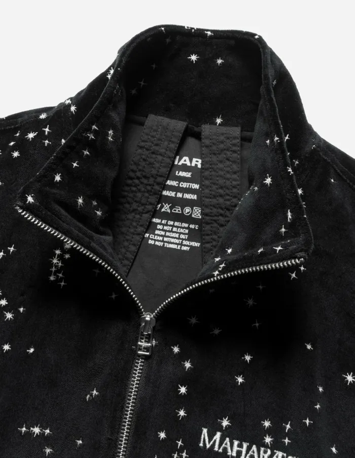 Maharishi Jackets 6033 Celeste Oversized Track Jacket Black 8211 Men