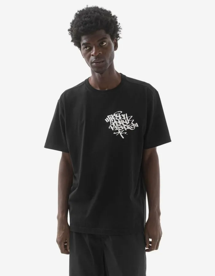 Maharishi Short Sleeve TShirts 1541 Teach Year Of The Snake TShirt Black 8211 Men