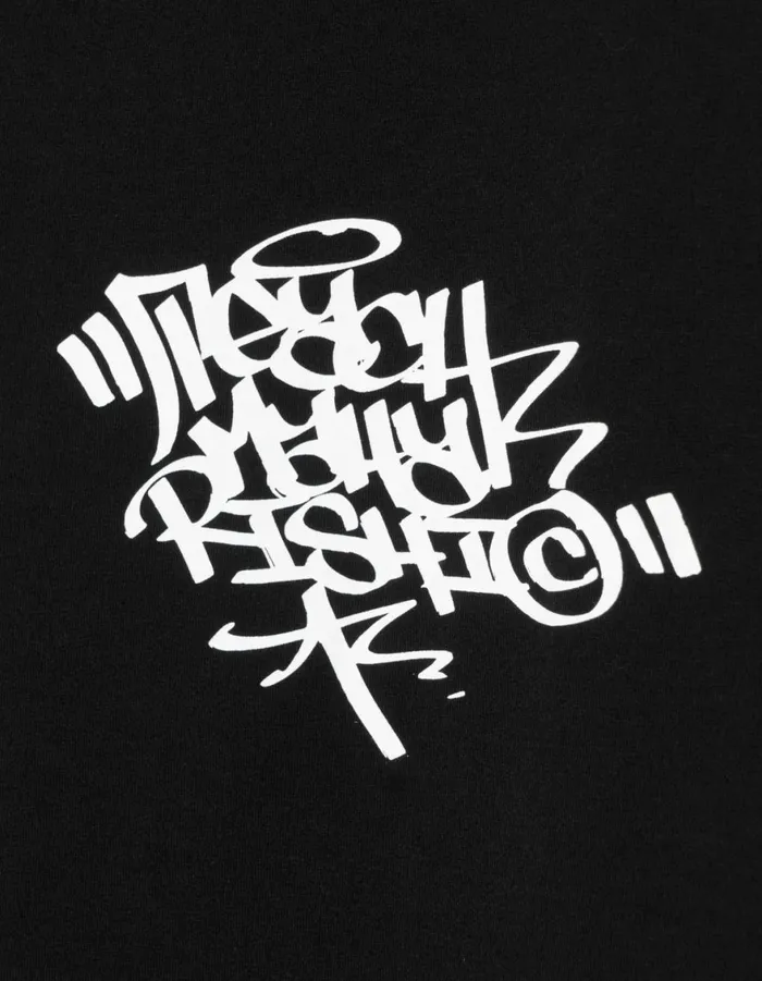 Maharishi Short Sleeve TShirts 1541 Teach Year Of The Snake TShirt Black 8211 Men