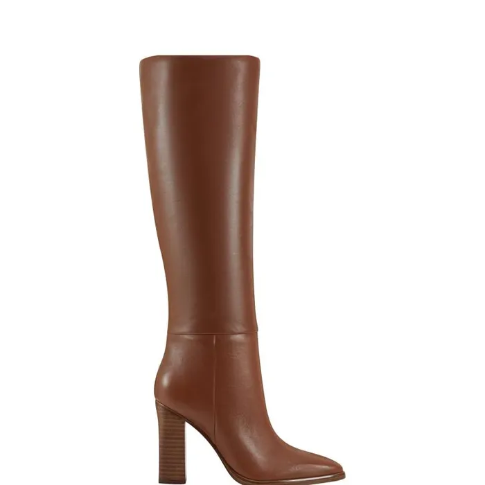 Marc Fisher Boots Women Lannie Dress Boot Medium Natural