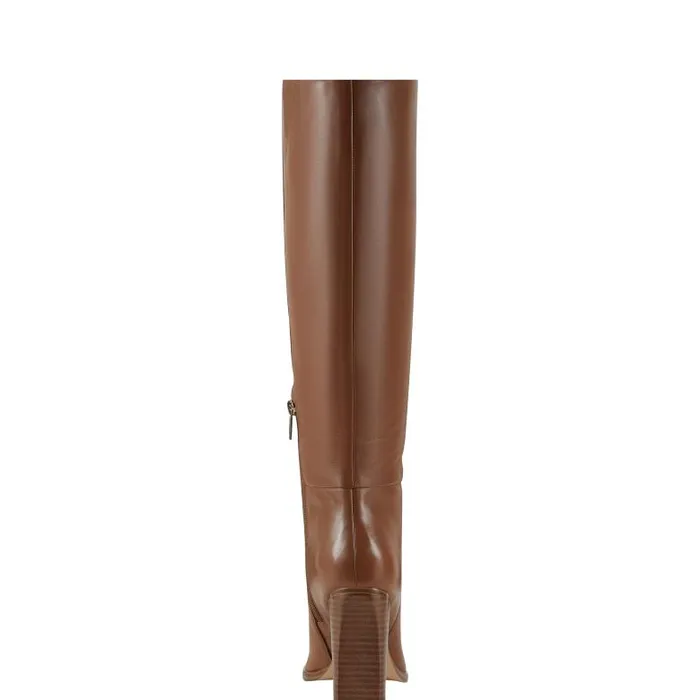 Marc Fisher Boots Women Lannie Dress Boot Medium Natural