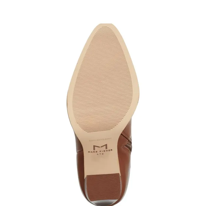 Marc Fisher Boots Women Lannie Dress Boot Medium Natural
