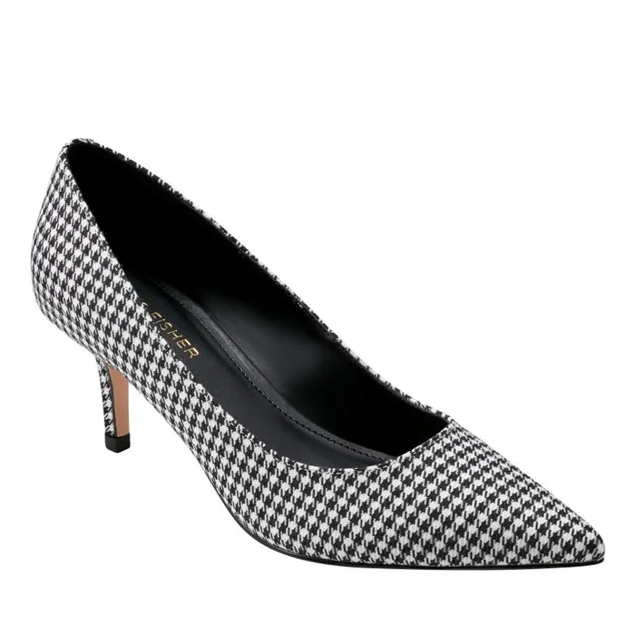 Marc Fisher Heels and Pumps Women Alola Pump Houndstooth