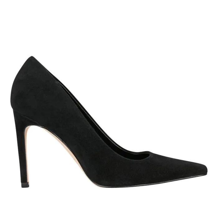 Marc Fisher Heels and Pumps Women Olivy Pump Black Suede