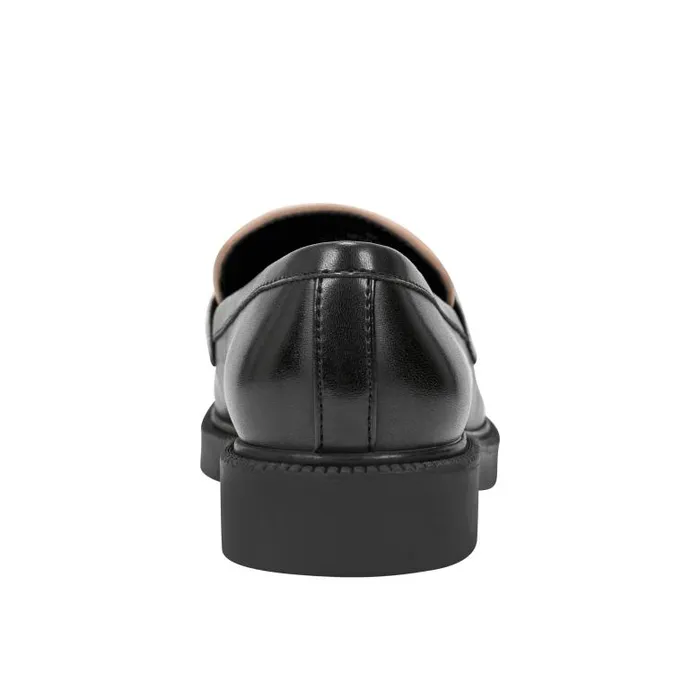 Marc Fisher Loafers and Flats Women Calisto Loafer Blacknaturalwhite
