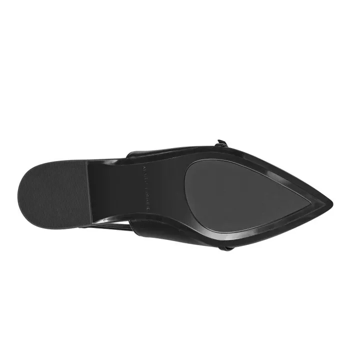 Marc Fisher Loafers and Flats Women Elelyn Slingback Flat Black