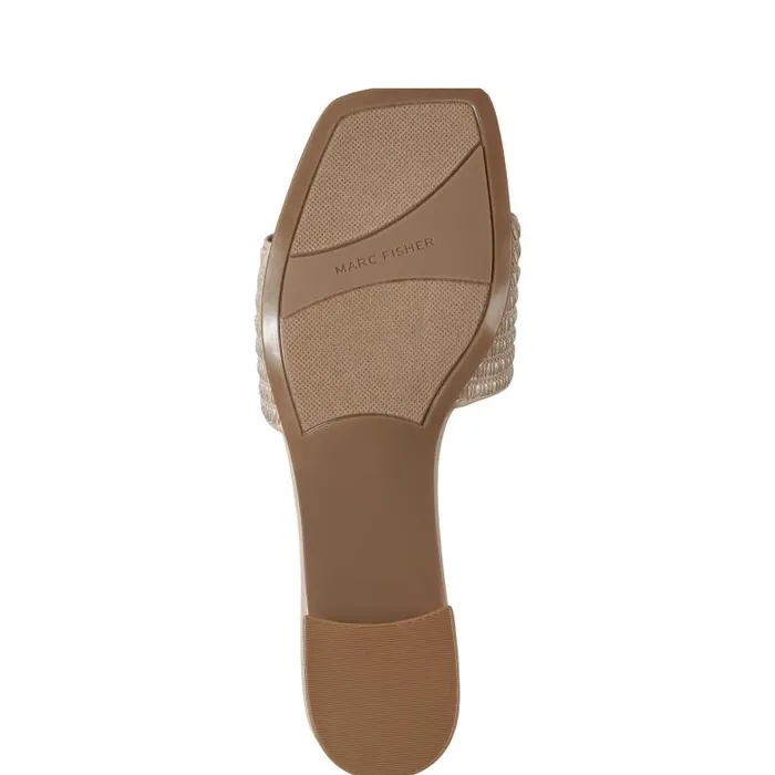 Marc Fisher Sandals Women Casala Block Heel Sandal Light Natural