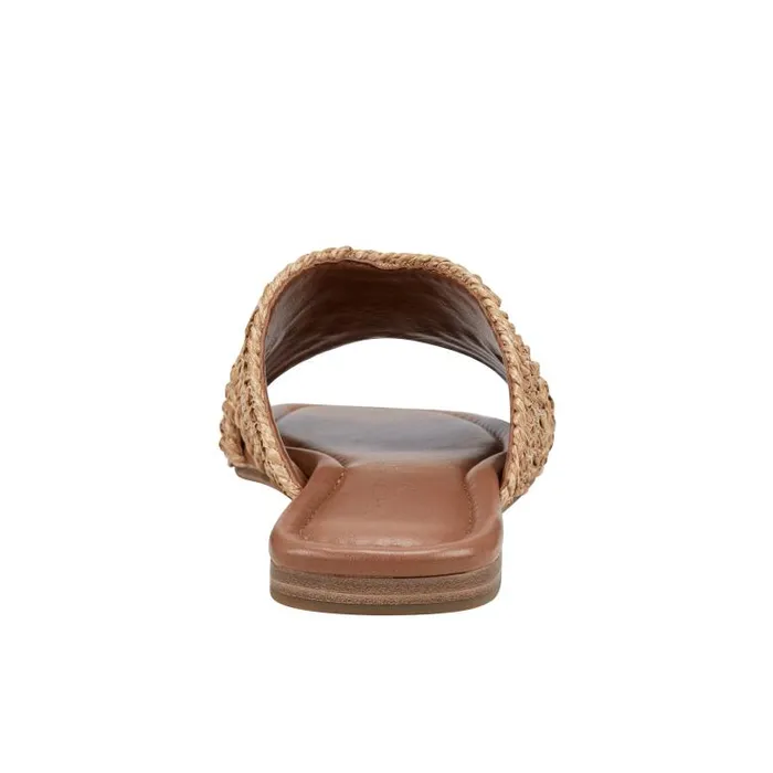 Marc Fisher Sandals Women Narda Flat Sandal Natural
