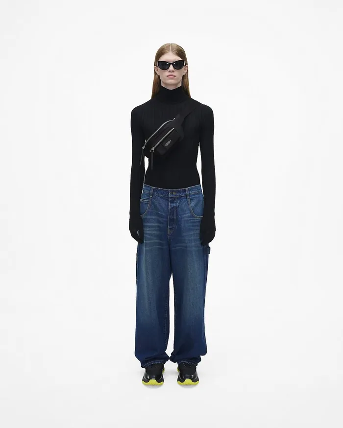 Marc Jacobs Backpacks The Biker Nylon Belt Bag Black 8211 Women