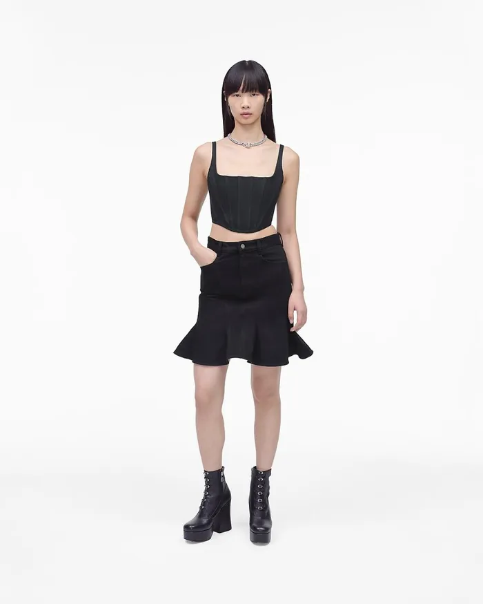 Marc Jacobs Bottoms The Fluted Mini Skirt Black 8211 Women