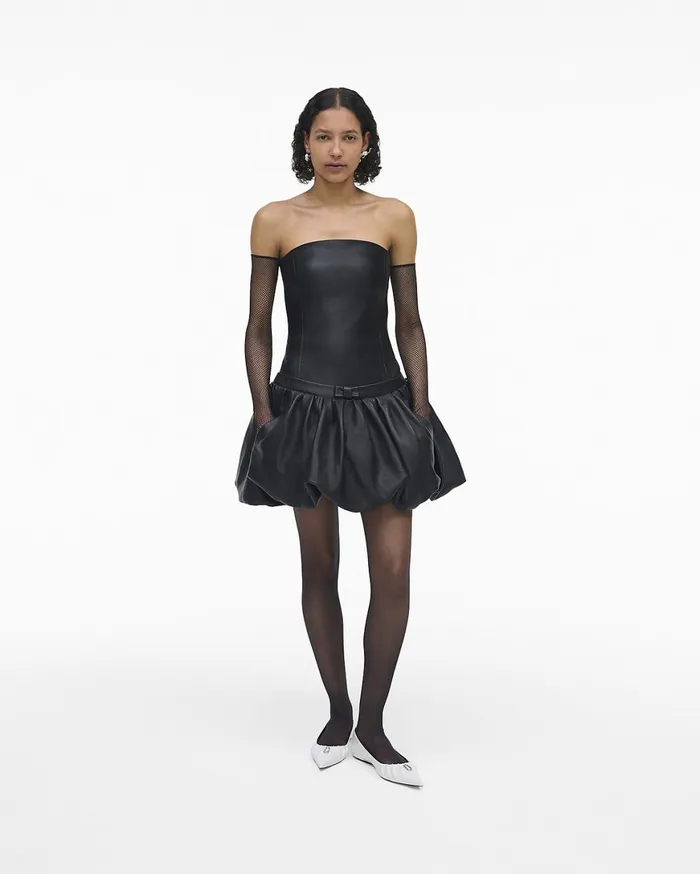 Marc Jacobs Dresses The Leather Bubble Dress Black 8211 Women