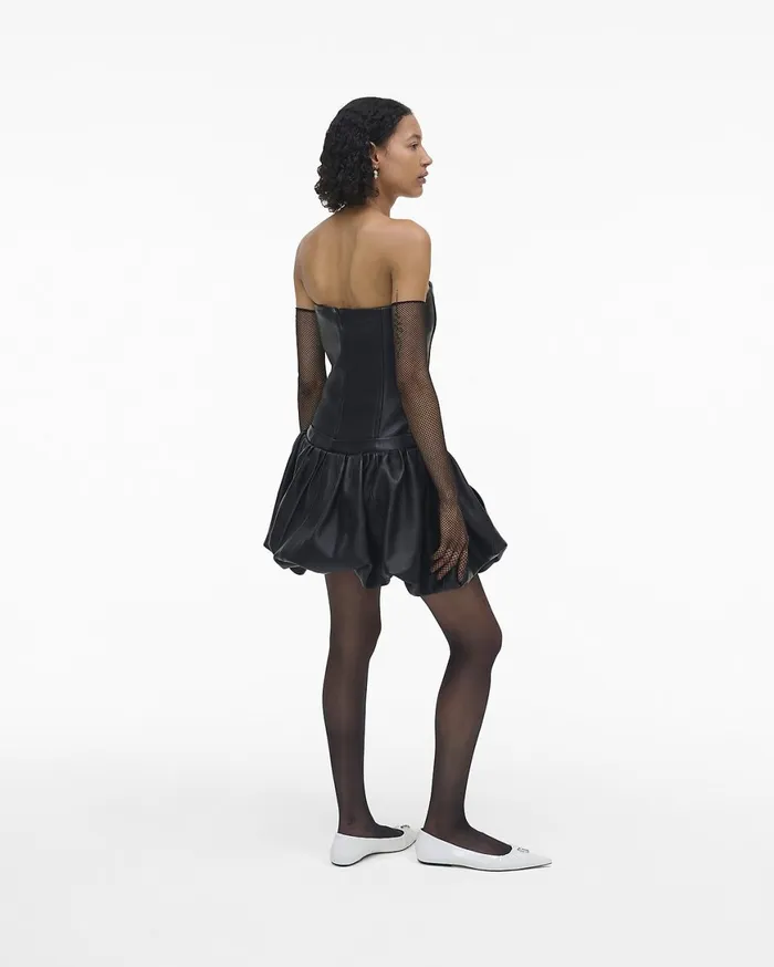 Marc Jacobs Dresses The Leather Bubble Dress Black 8211 Women