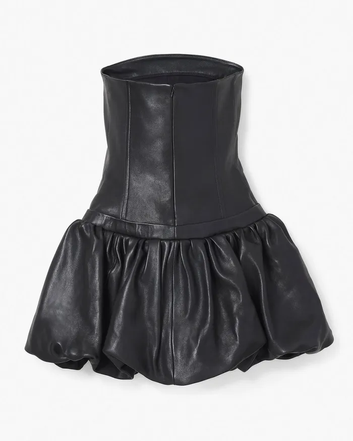 Marc Jacobs Dresses The Leather Bubble Dress Black 8211 Women