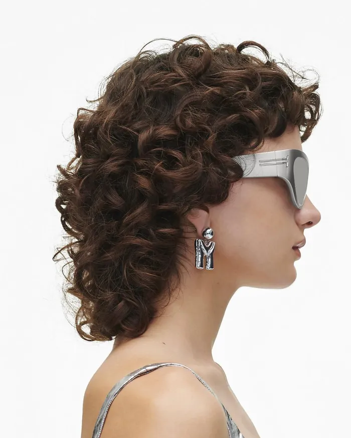 Marc Jacobs Earrings The Mj Balloon Earrings Silver 8211 Women