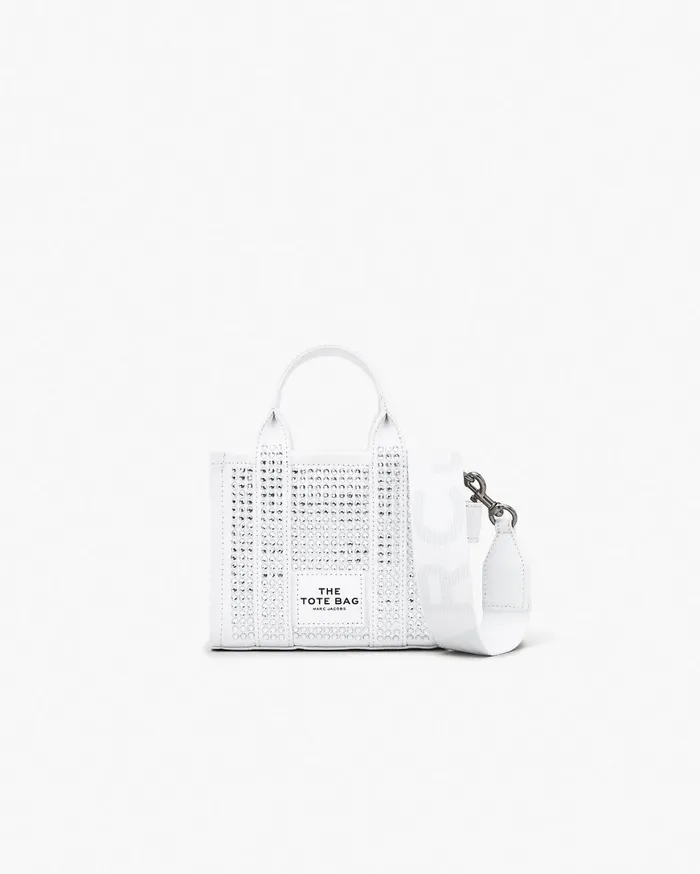 Marc Jacobs Mini Bags The Crystal Canvas Crossbody Tote Bag White Crystal 8211 Women