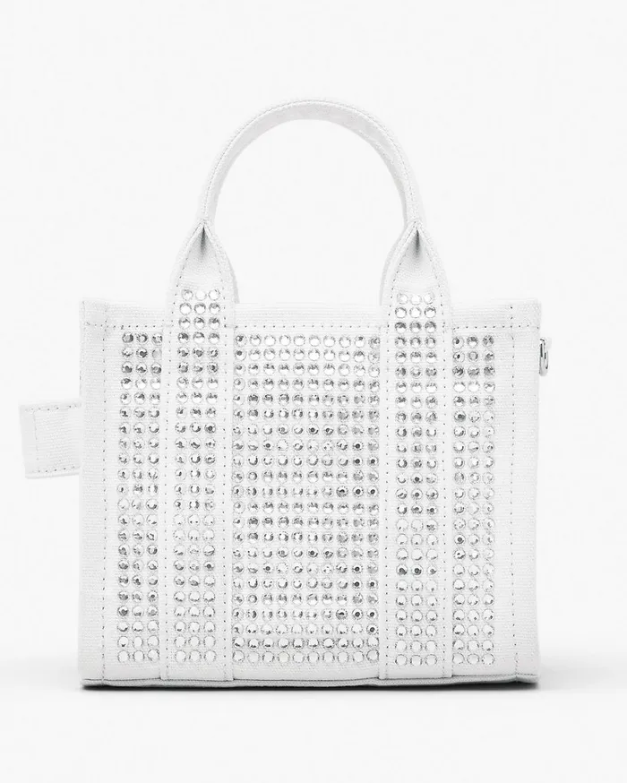 Marc Jacobs Mini Bags The Crystal Canvas Crossbody Tote Bag White Crystal 8211 Women