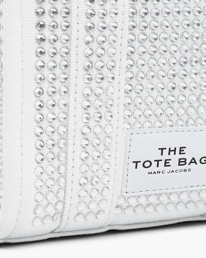 Marc Jacobs Mini Bags The Crystal Canvas Crossbody Tote Bag White Crystal 8211 Women