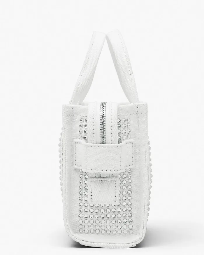 Marc Jacobs Mini Bags The Crystal Canvas Crossbody Tote Bag White Crystal 8211 Women