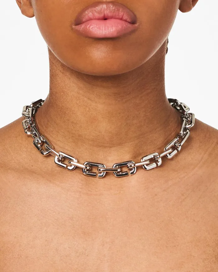 Marc Jacobs Necklaces The J Marc Chain Link Necklace Silver 8211 Women