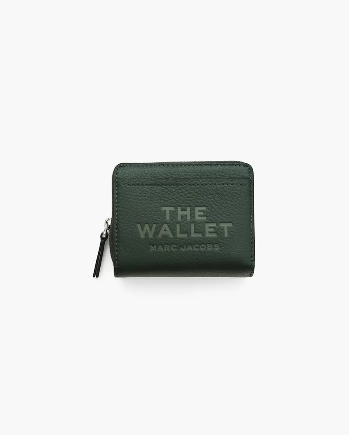 Marc Jacobs Small Wallets The Leather Mini Compact Wallet Ivy 8211 Women