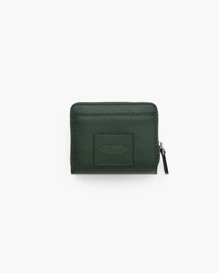 Marc Jacobs Small Wallets The Leather Mini Compact Wallet Ivy 8211 Women