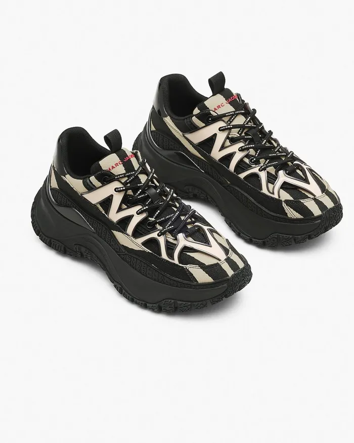 Marc Jacobs Sneakers The Zebra Canvas Lazy Hiker Blackwhite 8211 Women