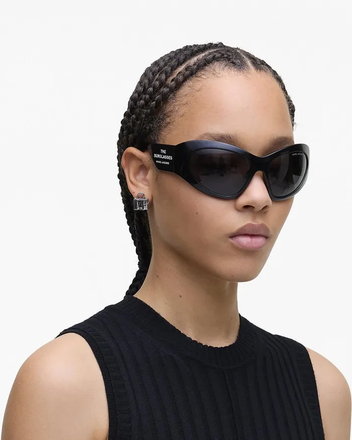Marc Jacobs Sunglasses The Wrapped Sunglasses Black 8211 Women