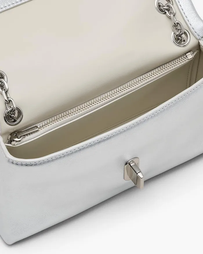 Marc Jacobs The Dual Bag The Metallic Dual Chain Wallet Silver 8211 Women
