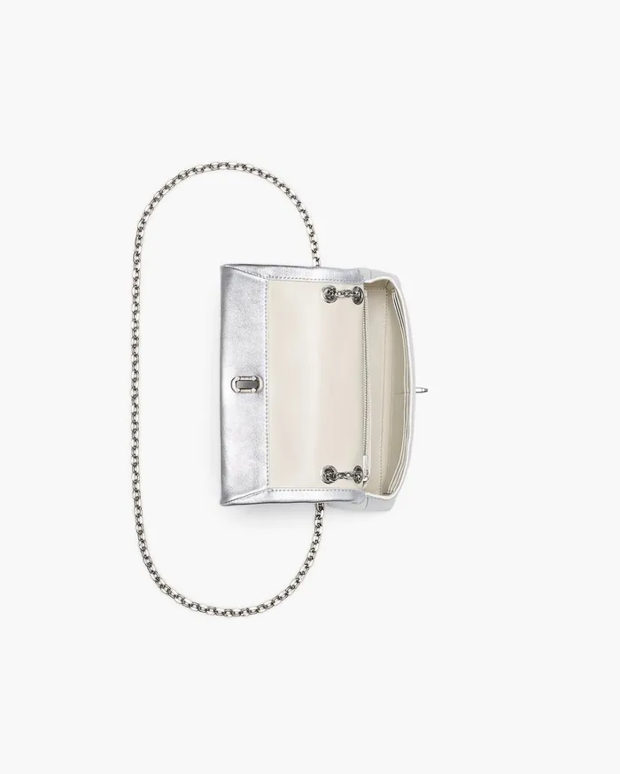 Marc Jacobs The Dual Bag The Metallic Dual Chain Wallet Silver 8211 Women