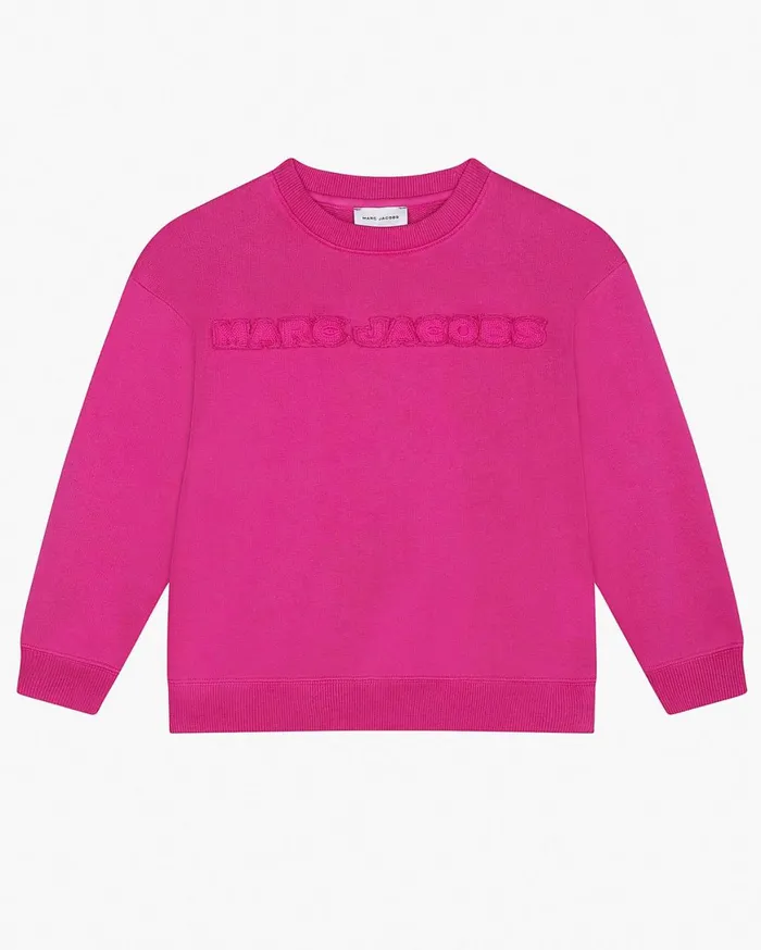 Marc Jacobs The Logo Sweatshirt Hot Pink 8211 Kids