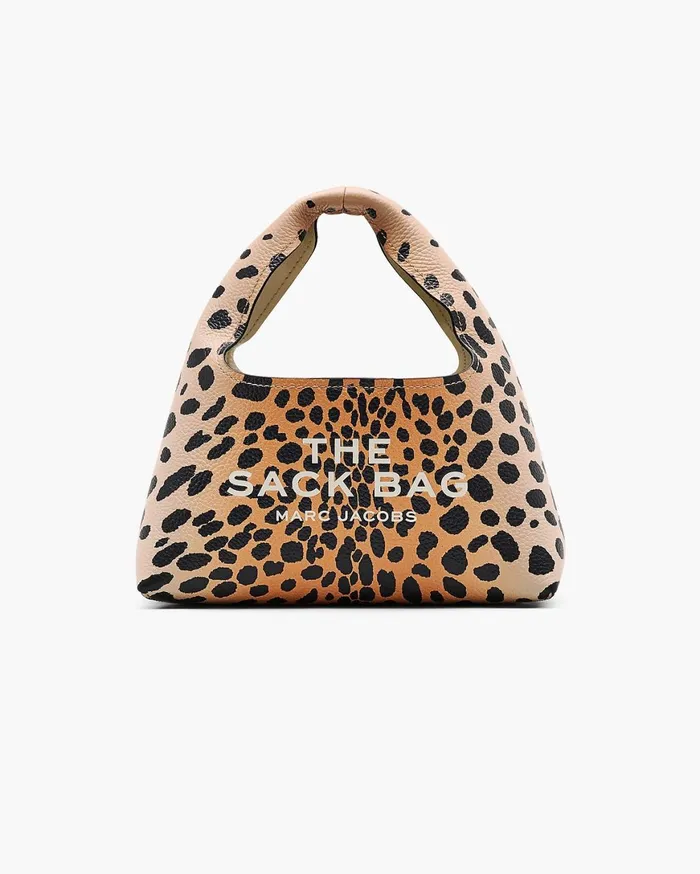 Marc Jacobs The Sack Bag The Cheetah Leather Mini Sack Bag Black Multi 8211 Women Marc Jacobs The Sack Bag The Cheetah Leather Mini Sack Bag Black Multi 8211 Women