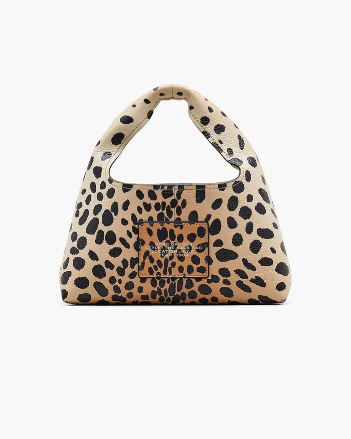 Marc Jacobs The Sack Bag The Cheetah Leather Mini Sack Bag Black Multi 8211 Women