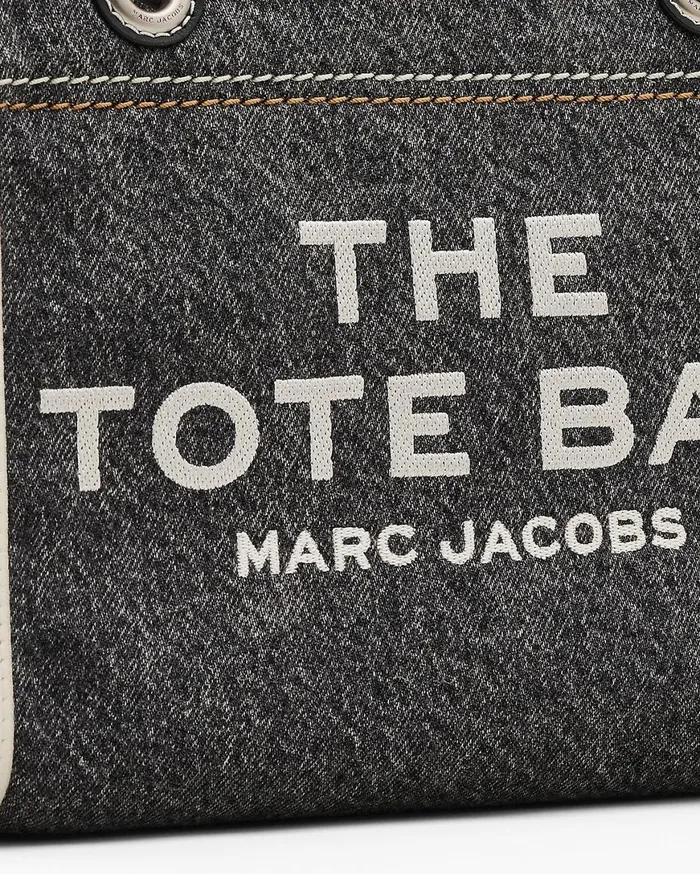 Marc Jacobs The Tote Bag The Denim Chain Small Tote Bag Black Wash 8211 Women