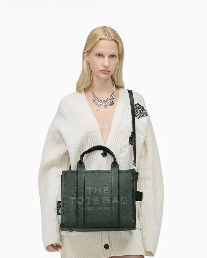 Marc Jacobs The Tote Bag The Leather Medium Tote Bag Ivy 8211 Women