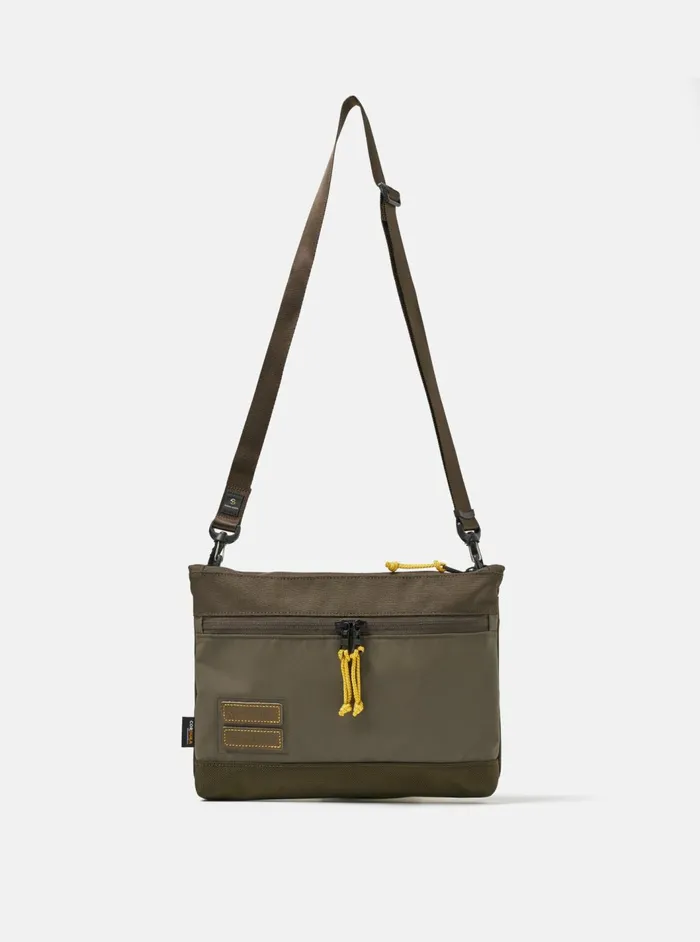 Masterpiece X Shoulder Bag In Olive Recycled Tech Can Men Universal Works Bags