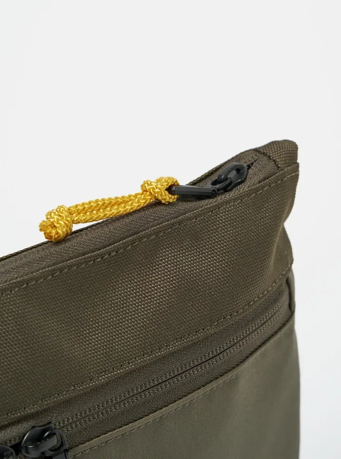 Masterpiece X Shoulder Bag In Olive Recycled Tech Can Men Universal Works Bags
