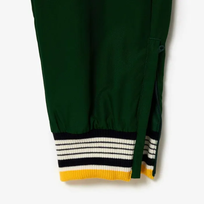 Matching Sets Men Lacoste Mens Tennis Print Joggers Green White Pqk