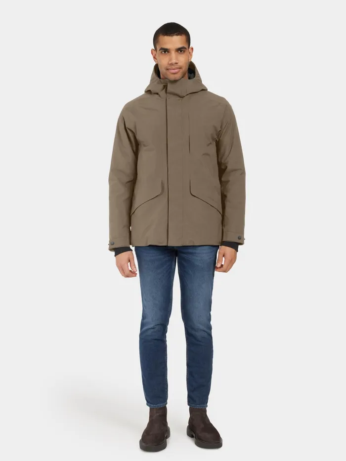 Men Adam Jacket Walnut Didriksons Autumn Jackets